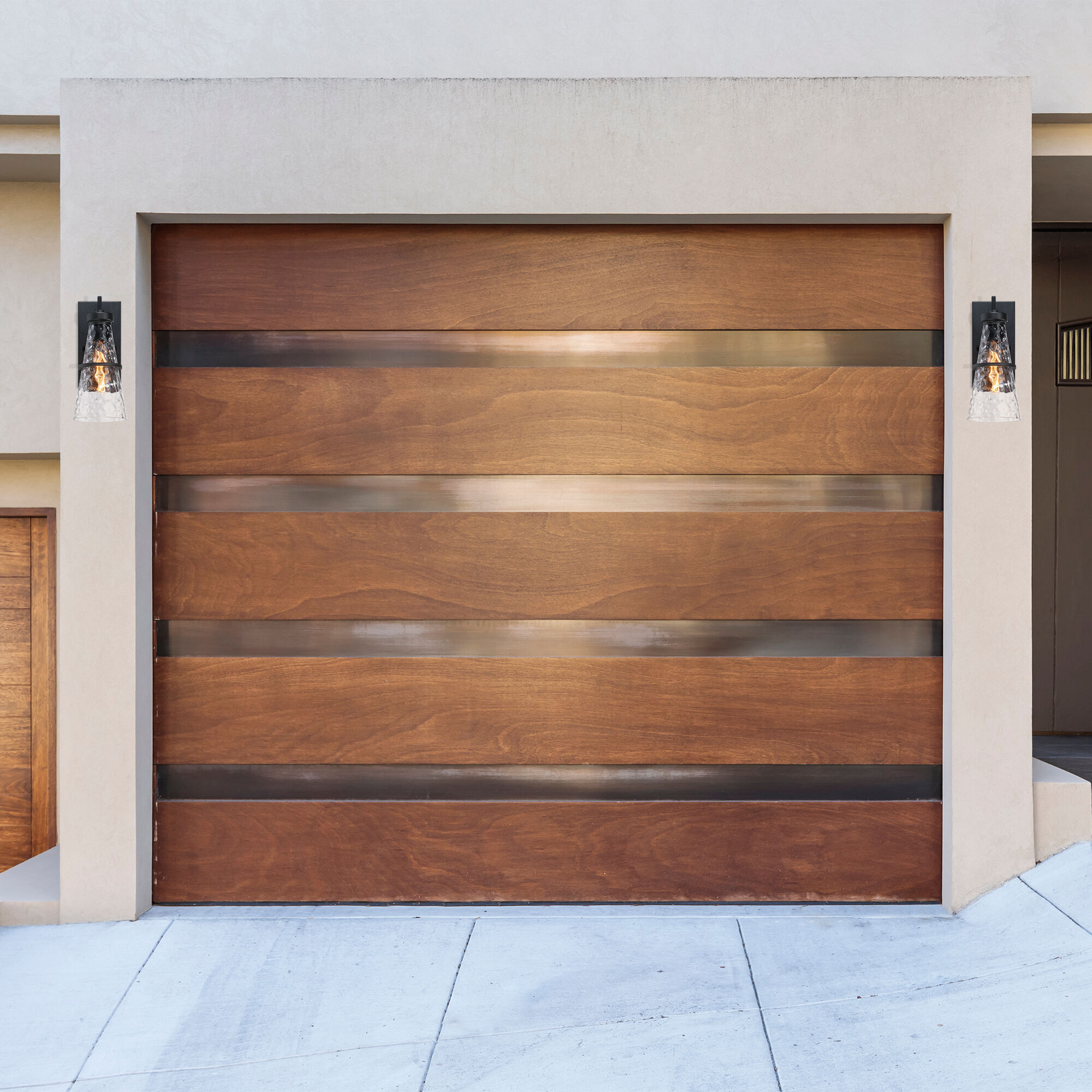 Field Daisy Lane 1 Light 18 inch Black Outdoor Wall Sconce